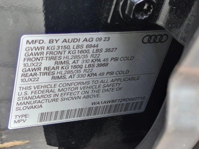 2024 Audi SQ7 Premium Plus 4.0 TFSI quattro