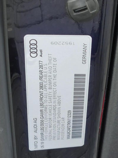 2019 Audi A6 Premium 55 TFSI quattro