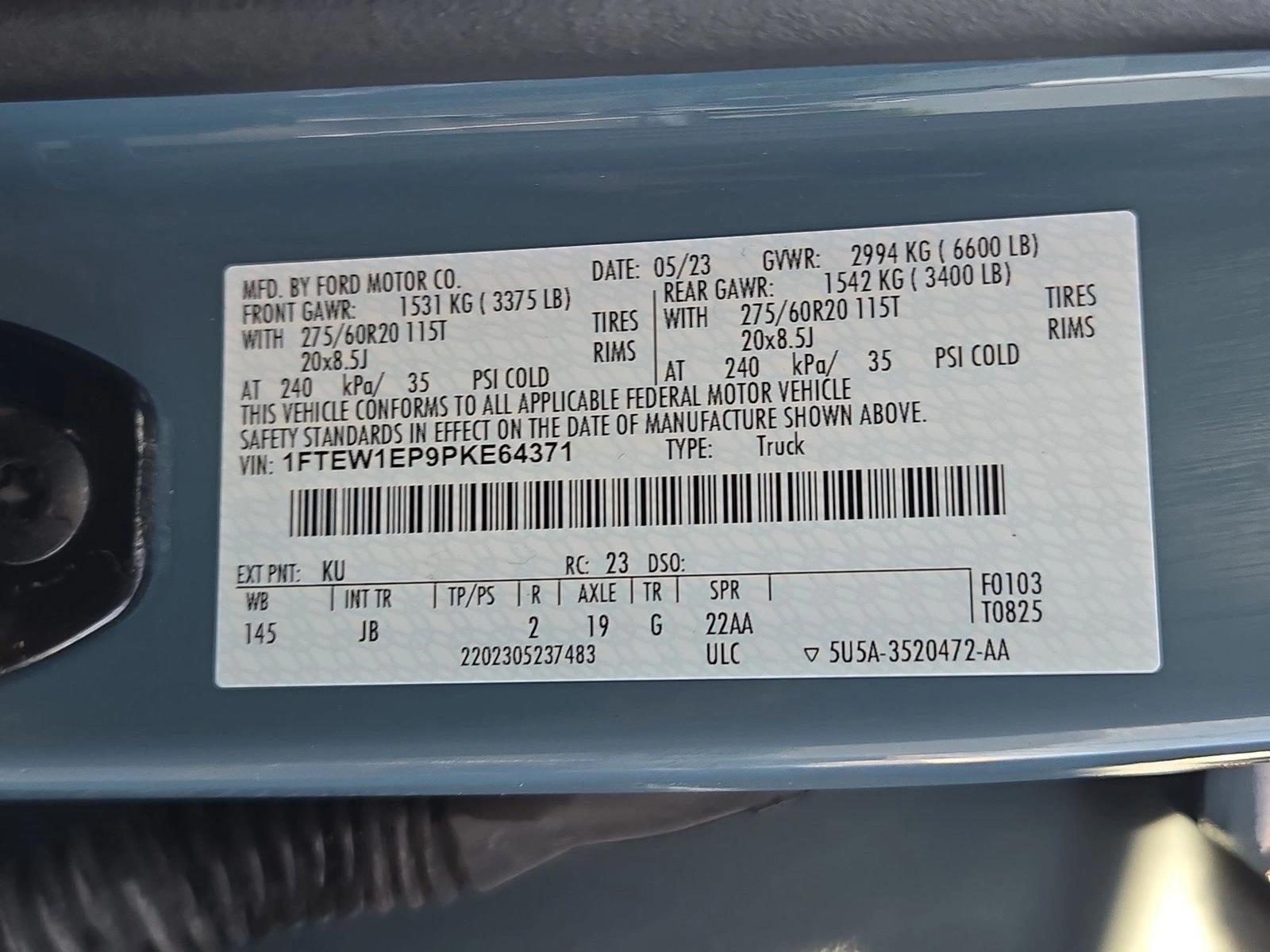 2023 Ford F-150 XL 4WD SuperCrew 5.5' Box