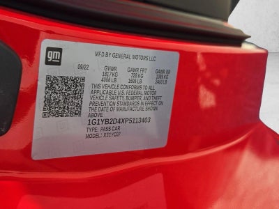 2023 Chevrolet Corvette Stingray Coupe 2LT