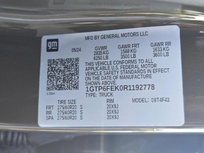 2024 GMC Canyon Crew Cab Short Box 4-Wheel Drive Denali