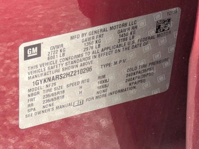 2017 Cadillac XT5 FWD 4dr