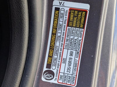 2017 Honda Accord Sedan Sport CVT PZEV