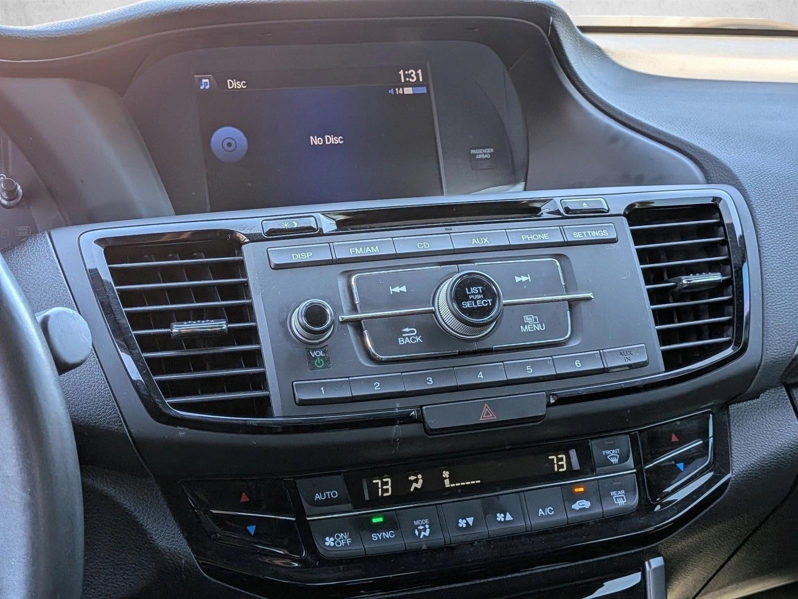 2017 Honda Accord Sedan Sport CVT PZEV