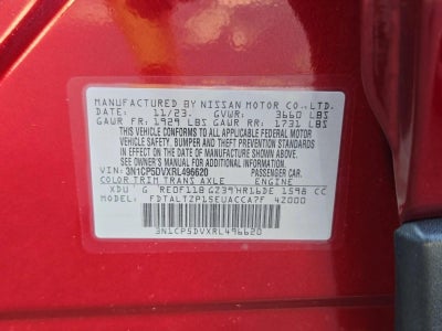 2024 Nissan Kicks SR FWD