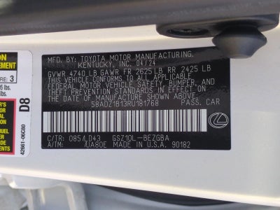 2024 Lexus ES 350 FWD