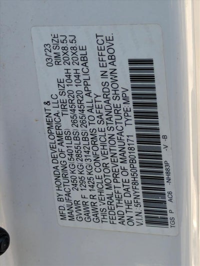2023 Honda Passport EX-L AWD