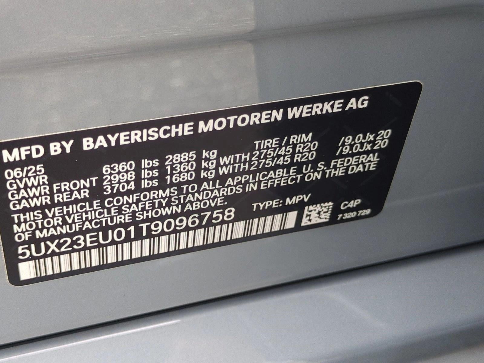 2026 BMW X5 xDrive40i Sports Activity Vehicle