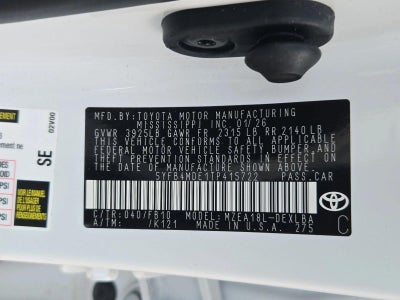2026 Toyota Corolla LE CVT (Natl)