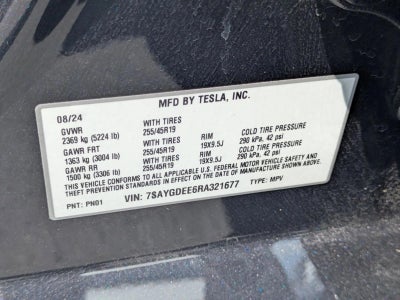 2024 Tesla Model Y Long Range AWD