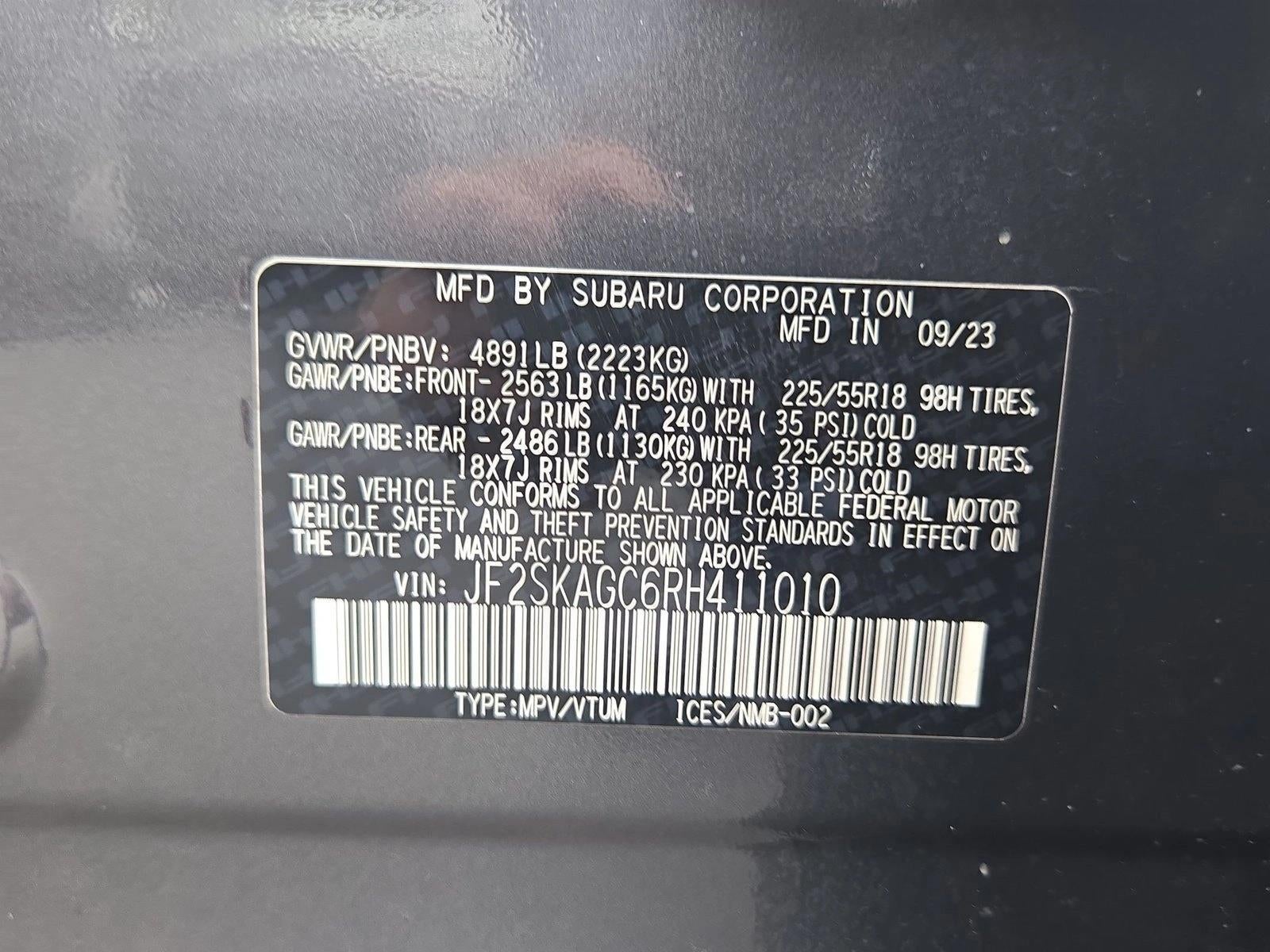 2024 Subaru Forester Sport AWD