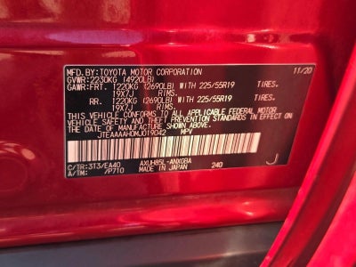 2021 Toyota Venza XLE AWD (SE)