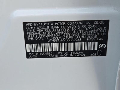 2025 Lexus IS 350 F SPORT Design RWD