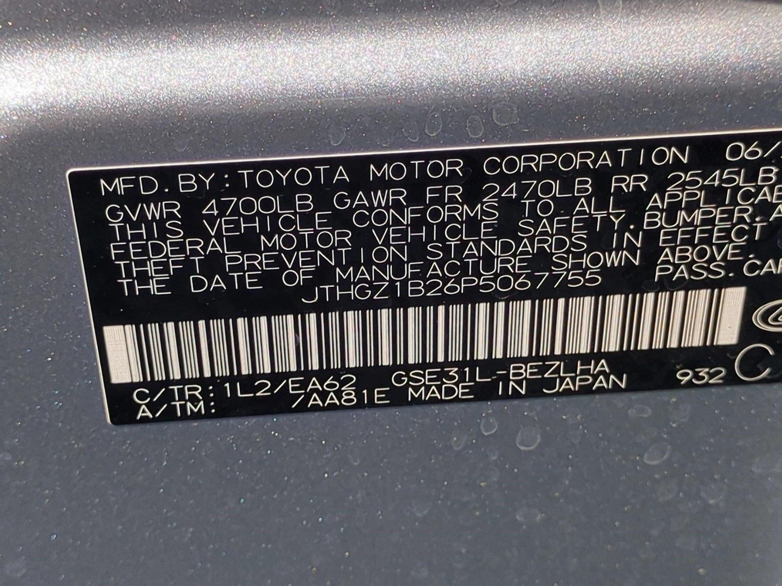 2023 Lexus IS 350 F SPORT RWD