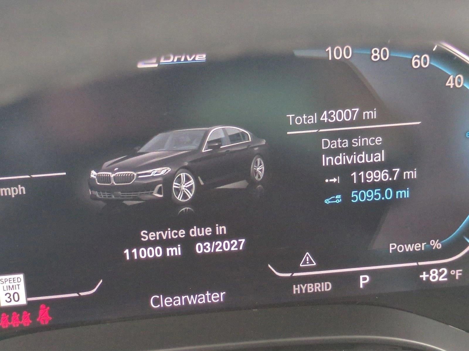 2021 BMW 530e Plug-In Hybrid