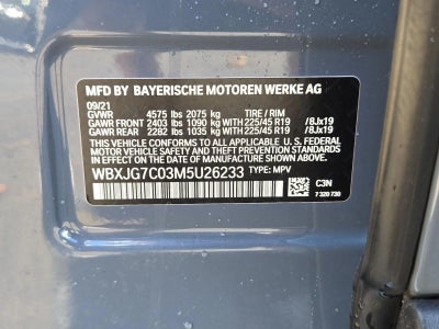 2021 BMW X1 sDrive28i Sports Activity Vehicle