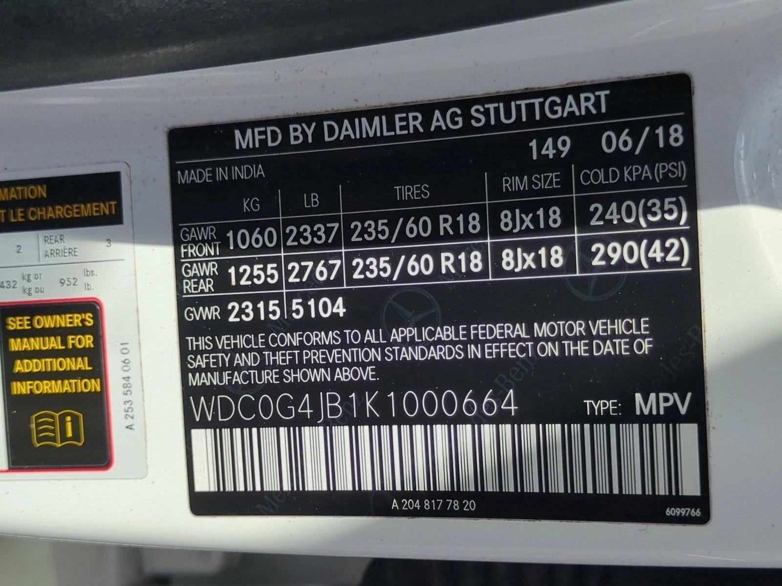 2019 Mercedes-Benz GLC GLC 300 SUV