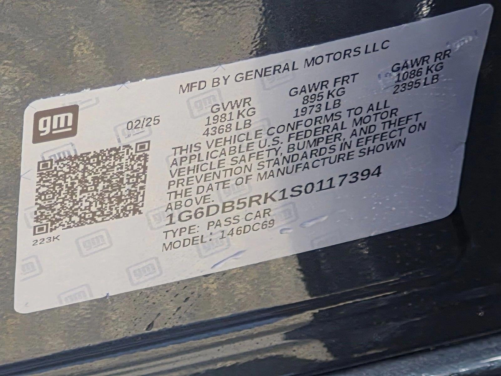 2025 Cadillac CT4 4dr Sdn Premium Luxury