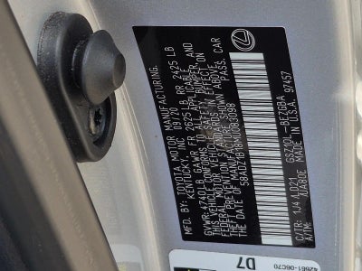 2021 Lexus ES 350 FWD