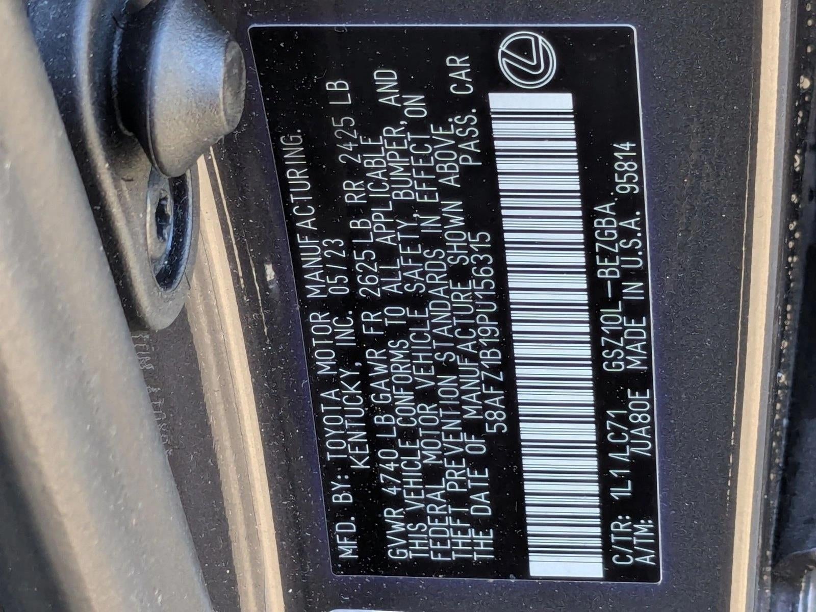 2023 Lexus ES 350 Ultra Luxury FWD