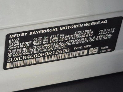 2023 BMW X5 sDrive40i Sports Activity Vehicle