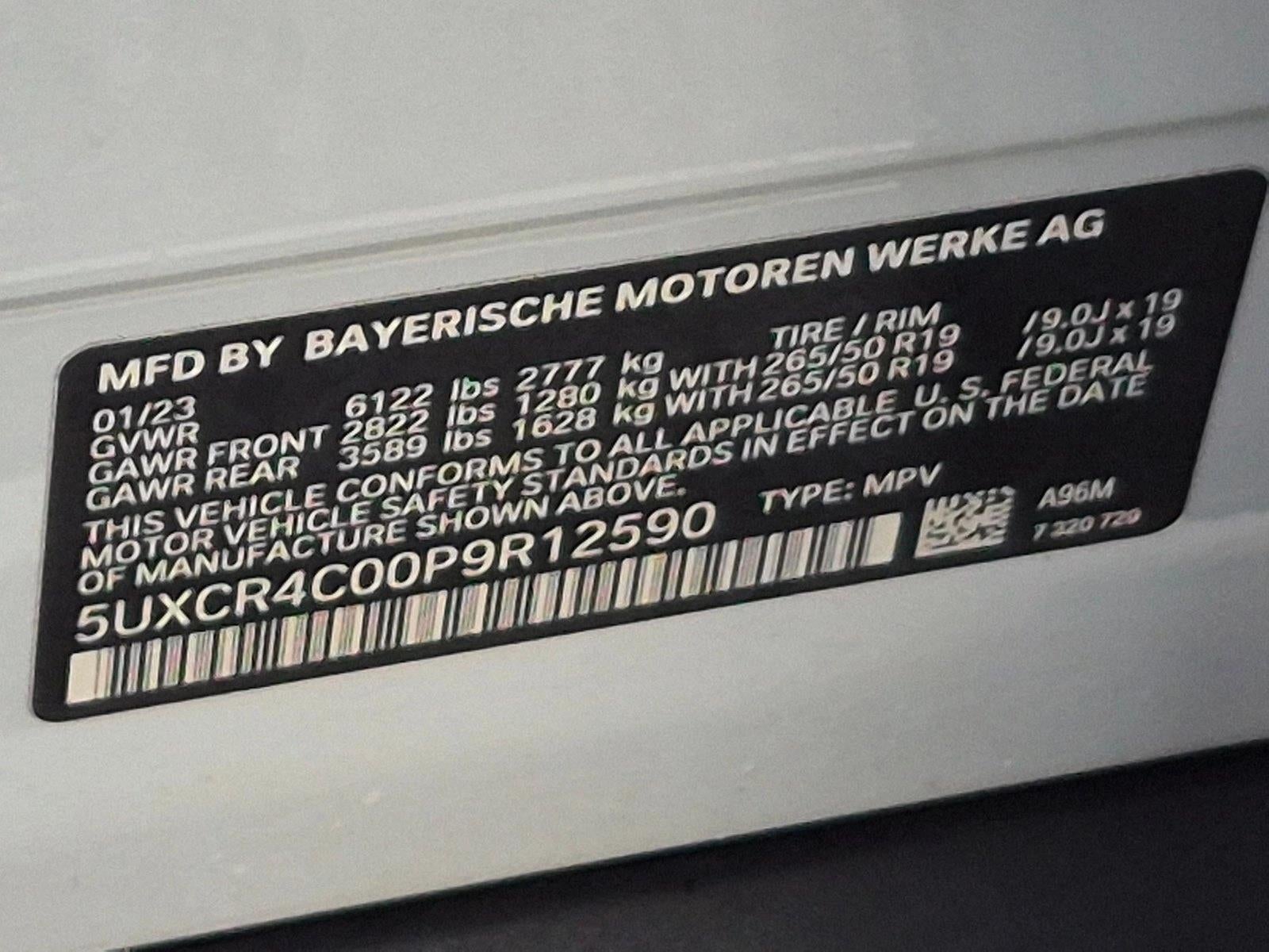 2023 BMW X5 sDrive40i Sports Activity Vehicle