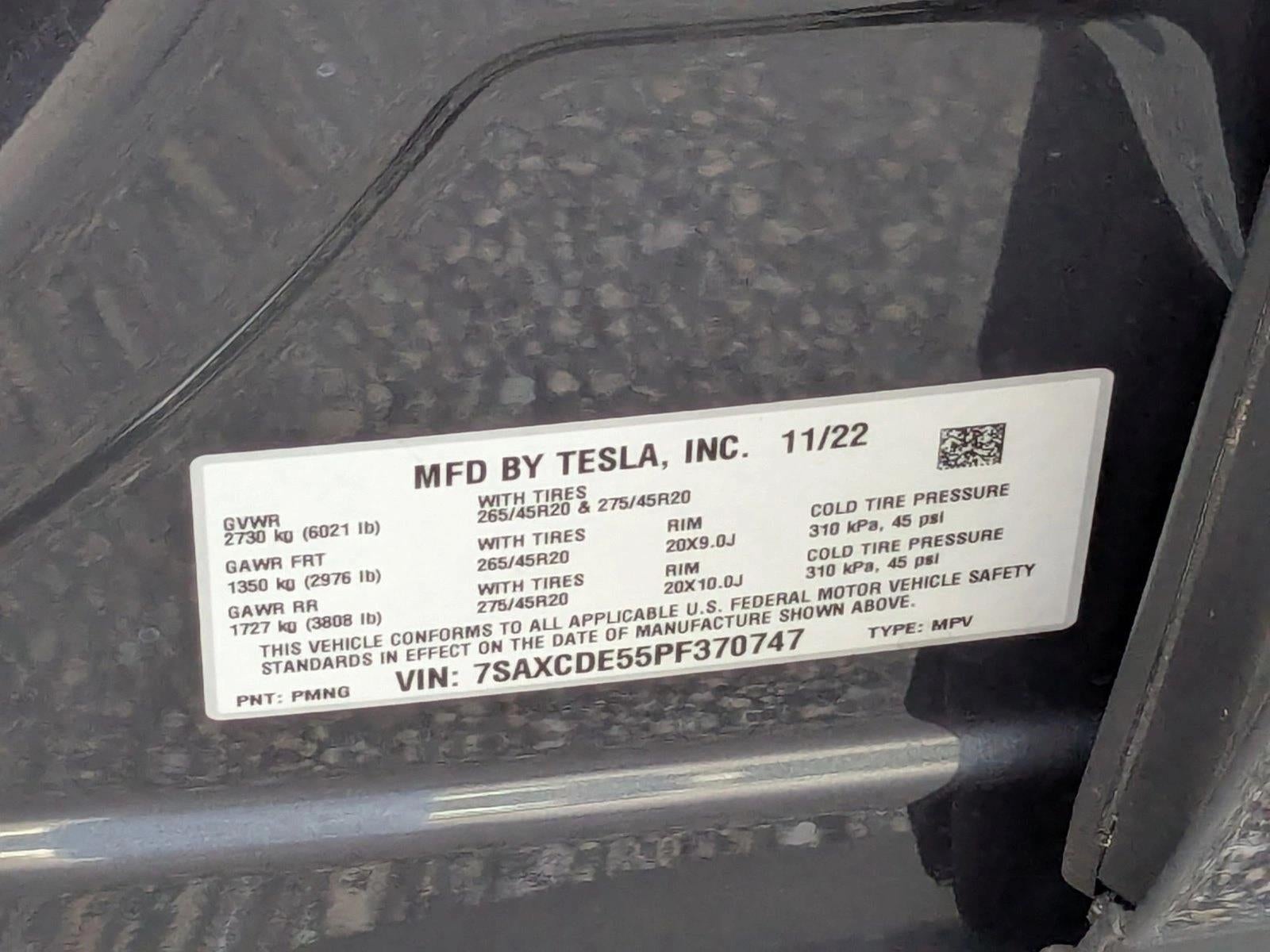2023 Tesla Model X Standard Range AWD *Ltd Avail*