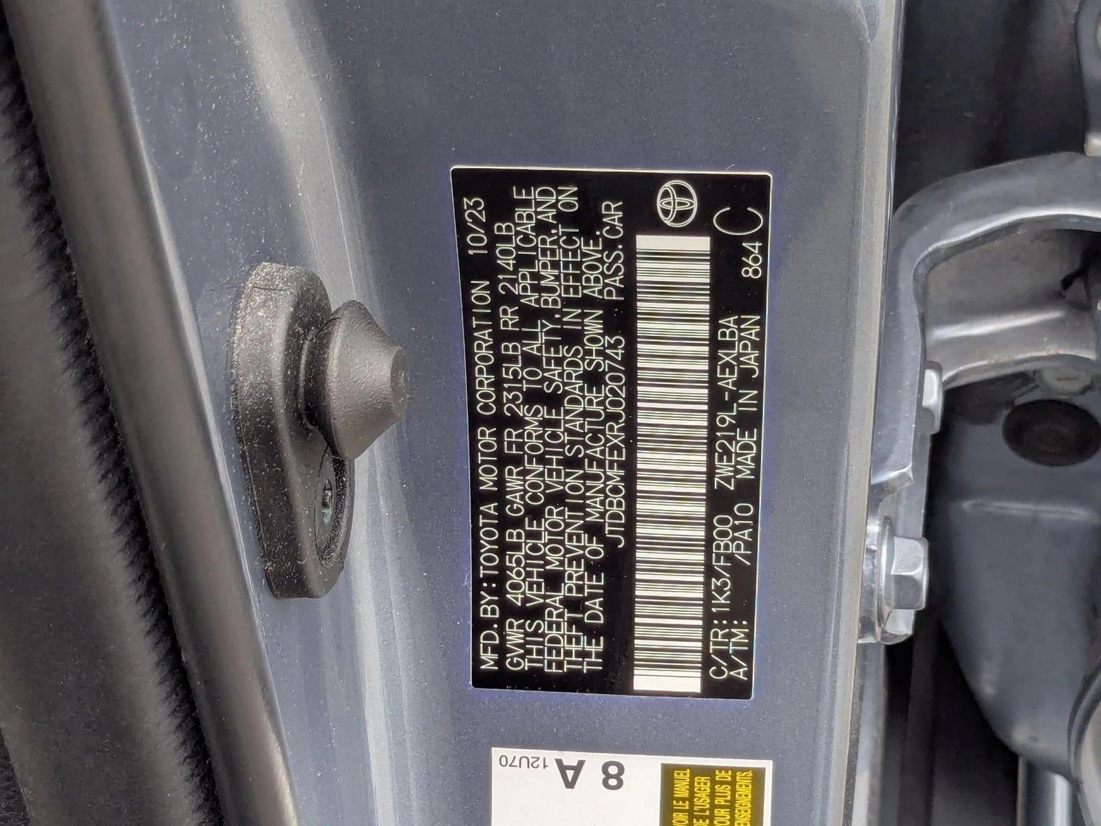 2024 Toyota Corolla Hybrid LE FWD (Natl)