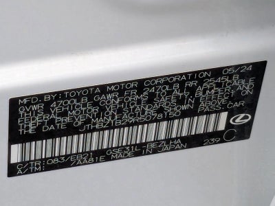 2024 Lexus IS 350 F SPORT Design RWD