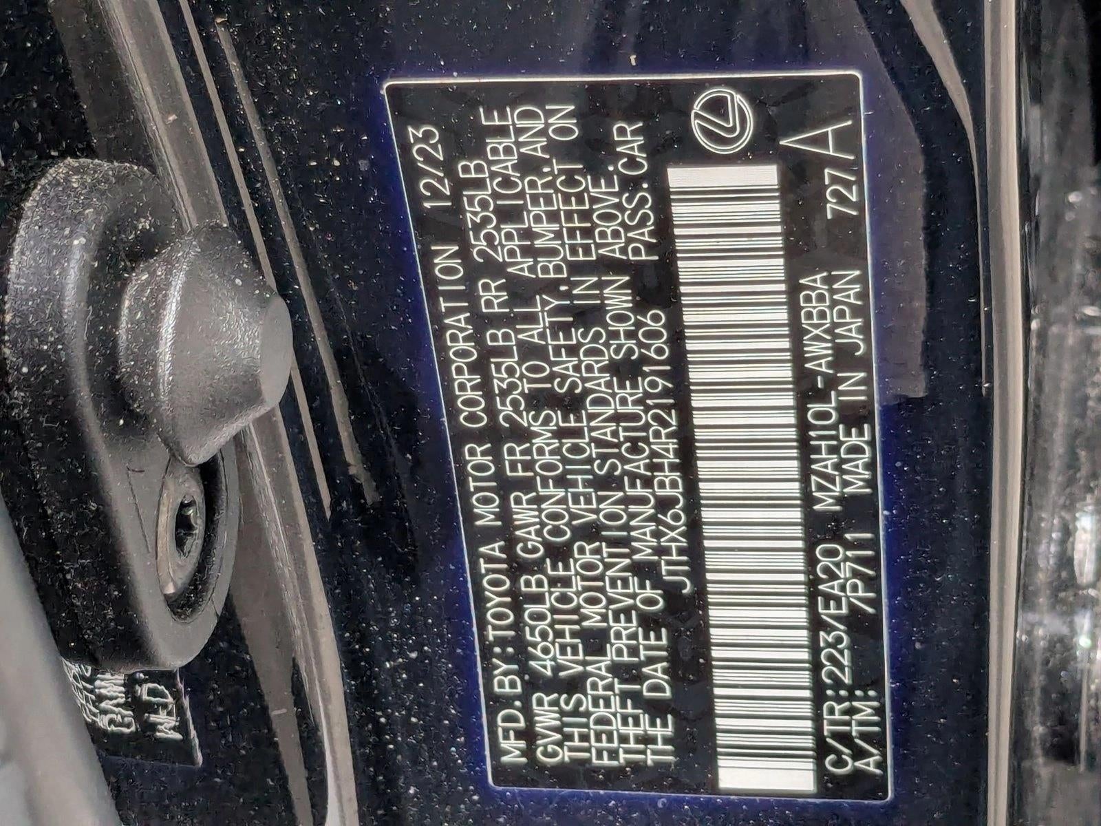 2024 Lexus UX 250h FWD