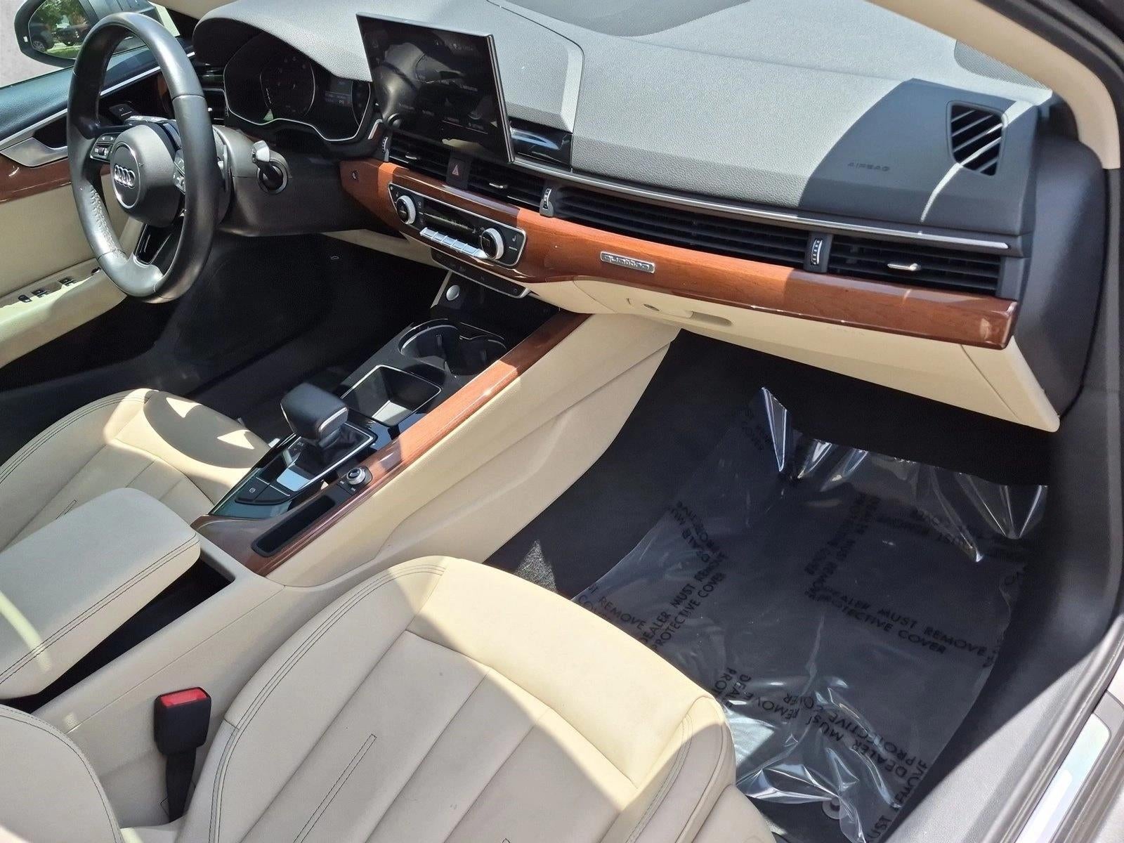 2022 Audi A4 Sedan Premium 40 TFSI quattro
