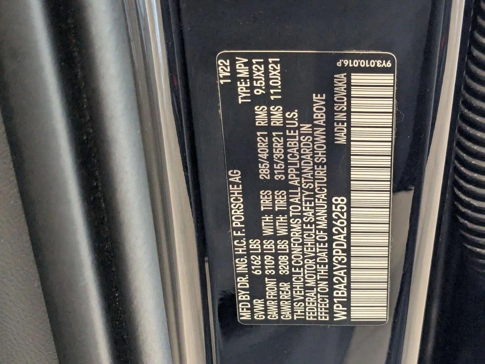 2023 Porsche Cayenne Platinum Edition Coupe AWD