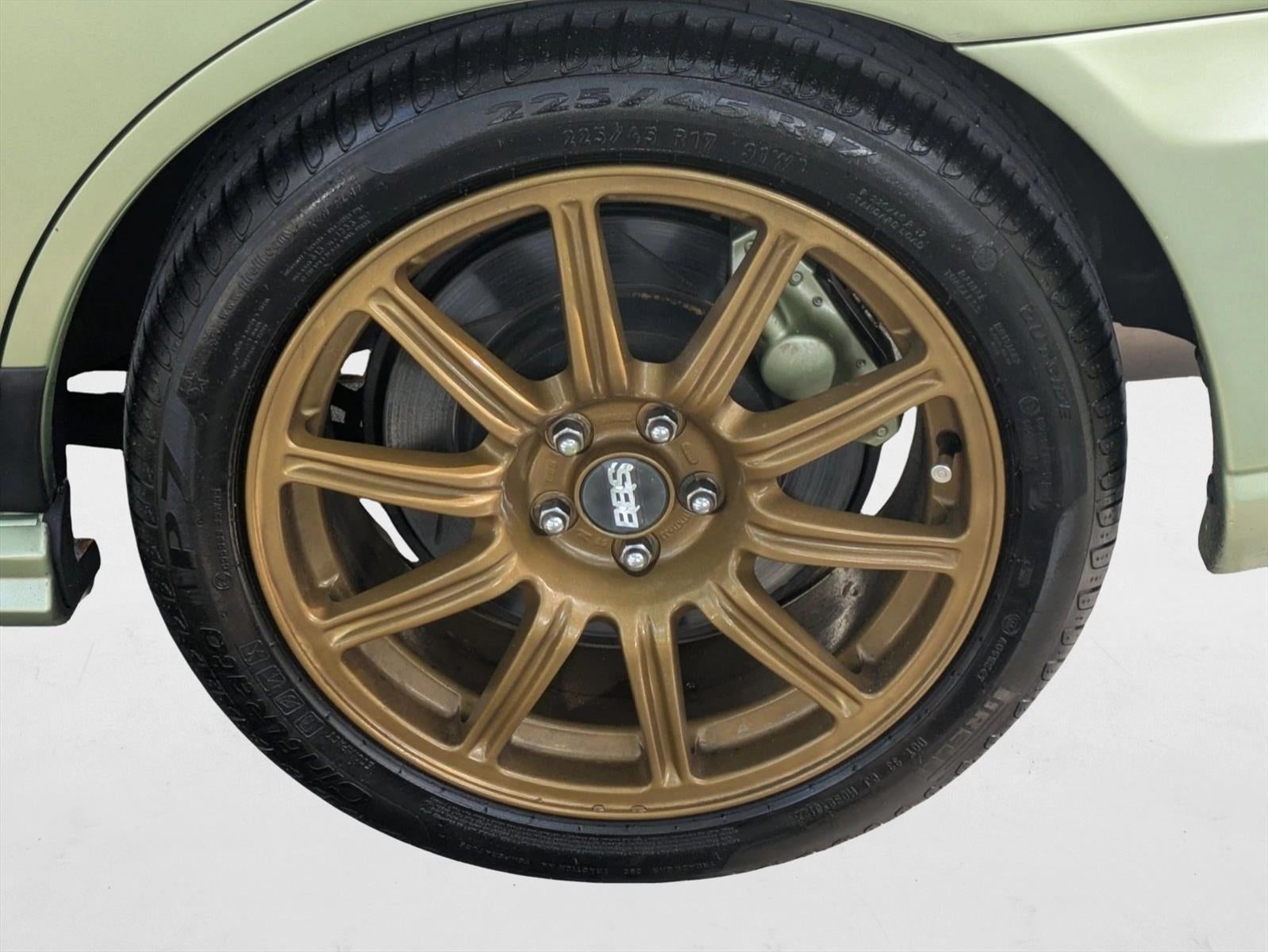 2004 Subaru Impreza Sedan WRX STi w/Gold Wheels