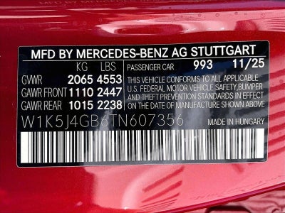2026 Mercedes-Benz CLA CLA 250 Coupe