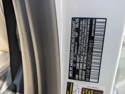 2025 Mercedes-Benz C-Class C 300 Sedan