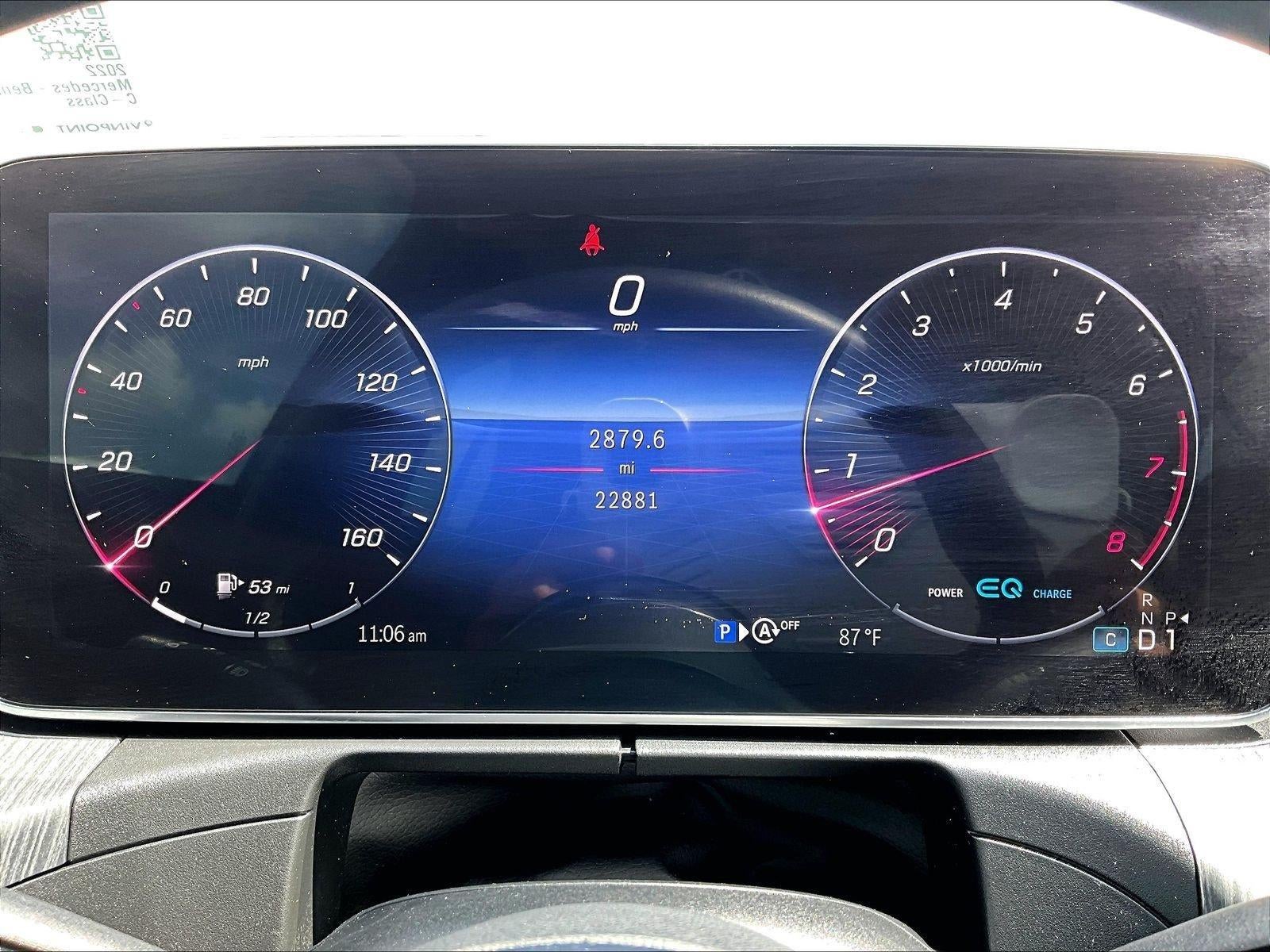 2022 Mercedes-Benz C-Class C 300 Sedan
