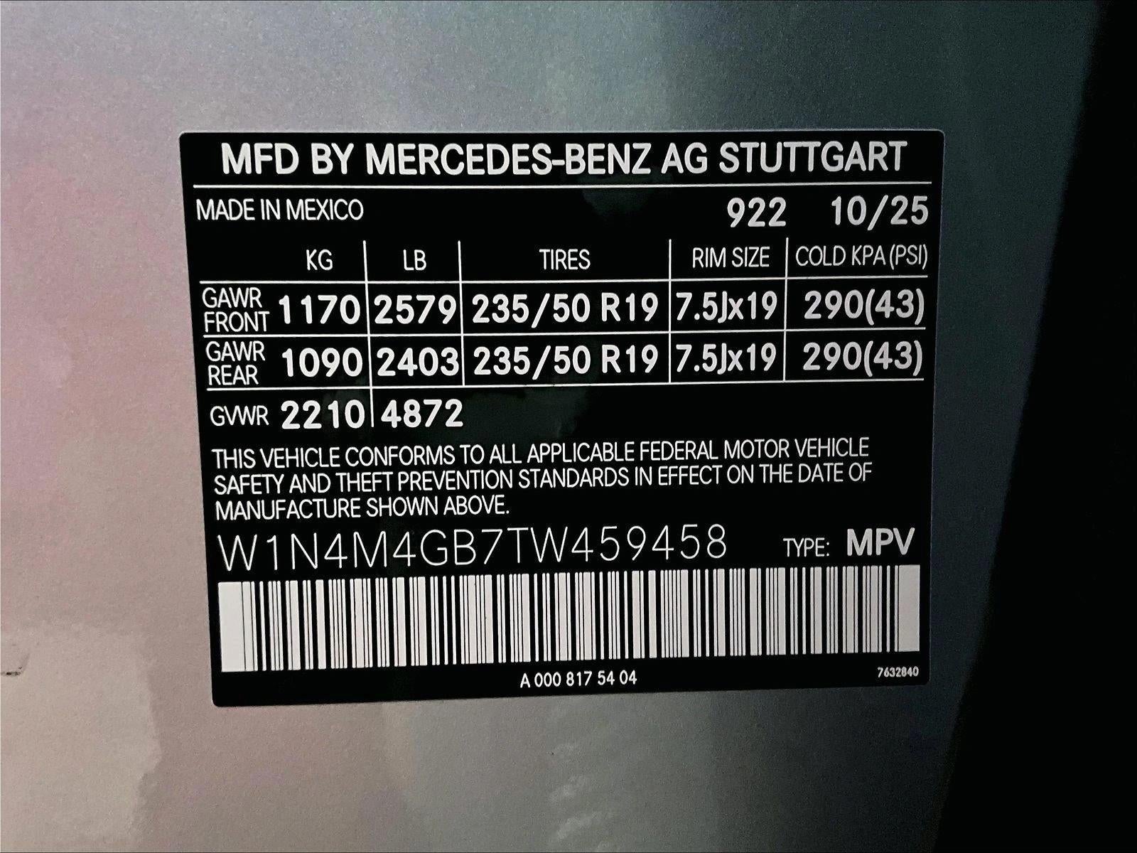 2026 Mercedes-Benz GLB GLB 250 SUV