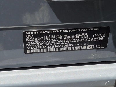 2025 BMW X7 M60i Sports Activity Vehicle