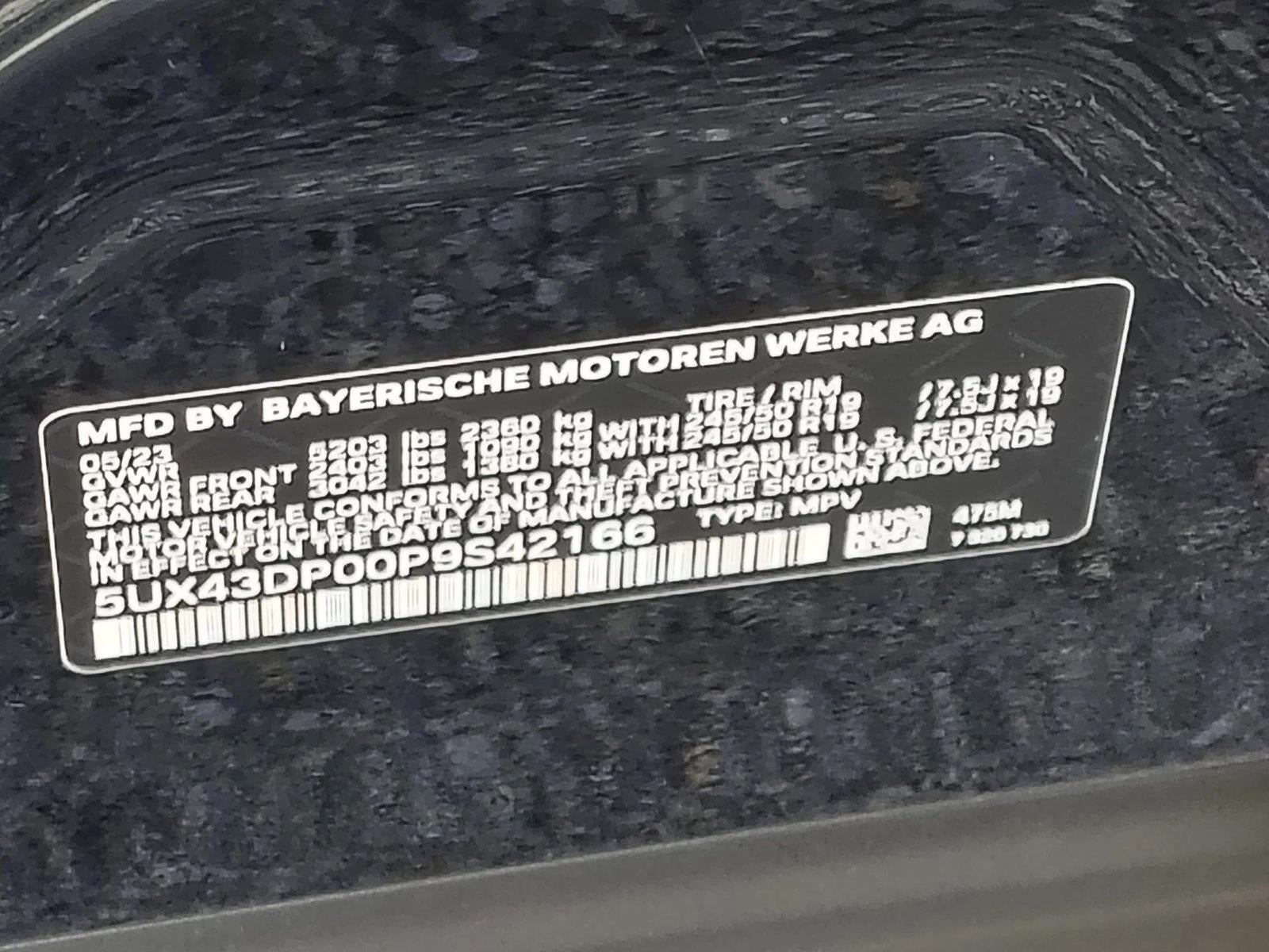 2023 BMW X3 sDrive30i Sports Activity Vehicle