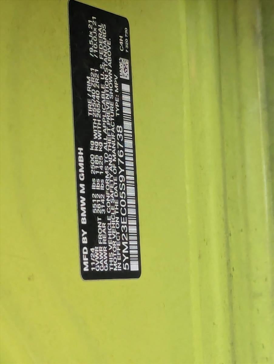 2025 BMW X4 M X4 M Sports Activity Coupe