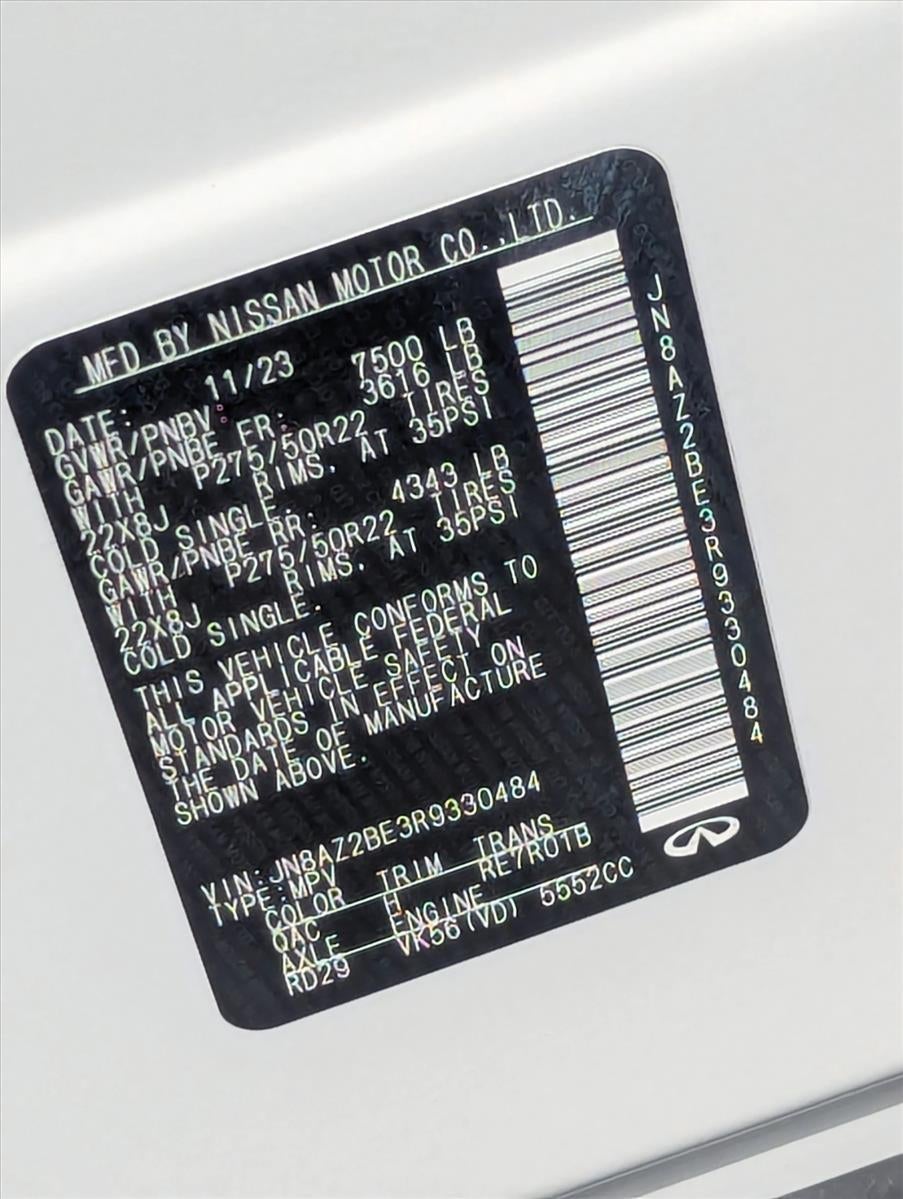 2024 INFINITI QX80 SENSORY AWD