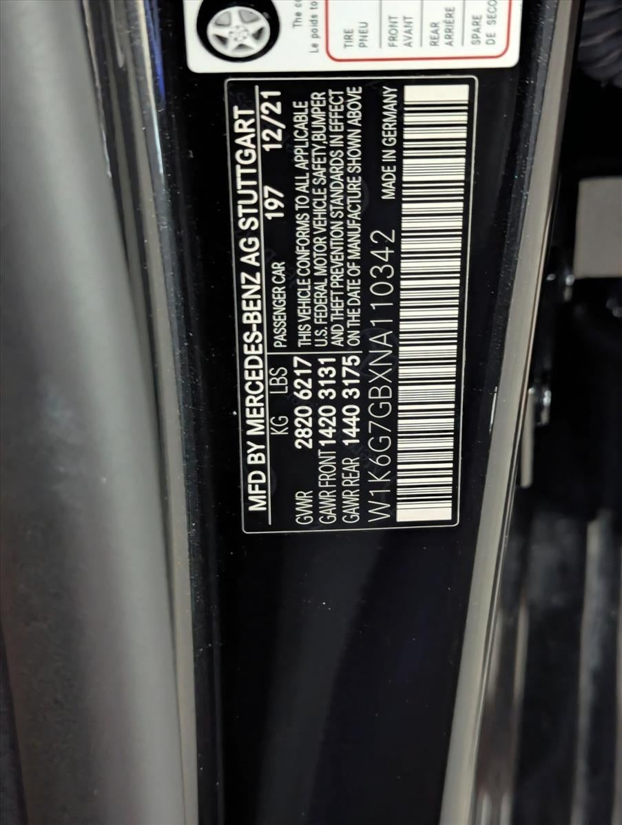 2022 Mercedes-Benz S-Class S 580 4MATIC® Sedan