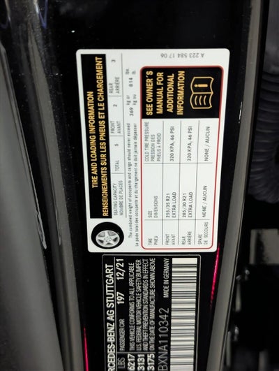 2022 Mercedes-Benz S-Class S 580 4MATIC® Sedan