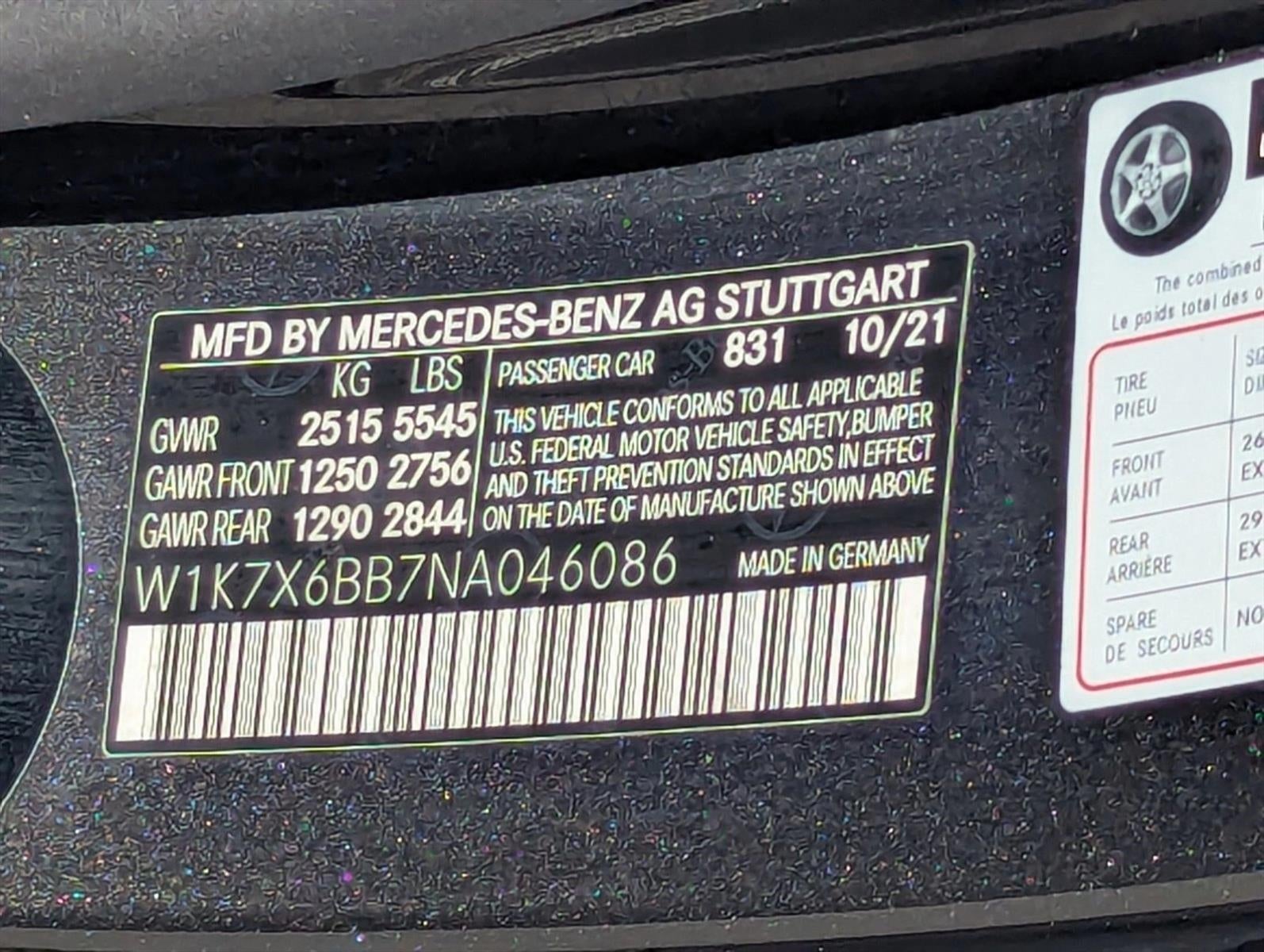 2022 Mercedes-Benz AMG® GT AMG® GT 53 4-Door Coupe