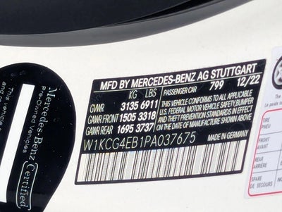 2023 Mercedes-Benz EQS EQS 580 4MATIC® Sedan