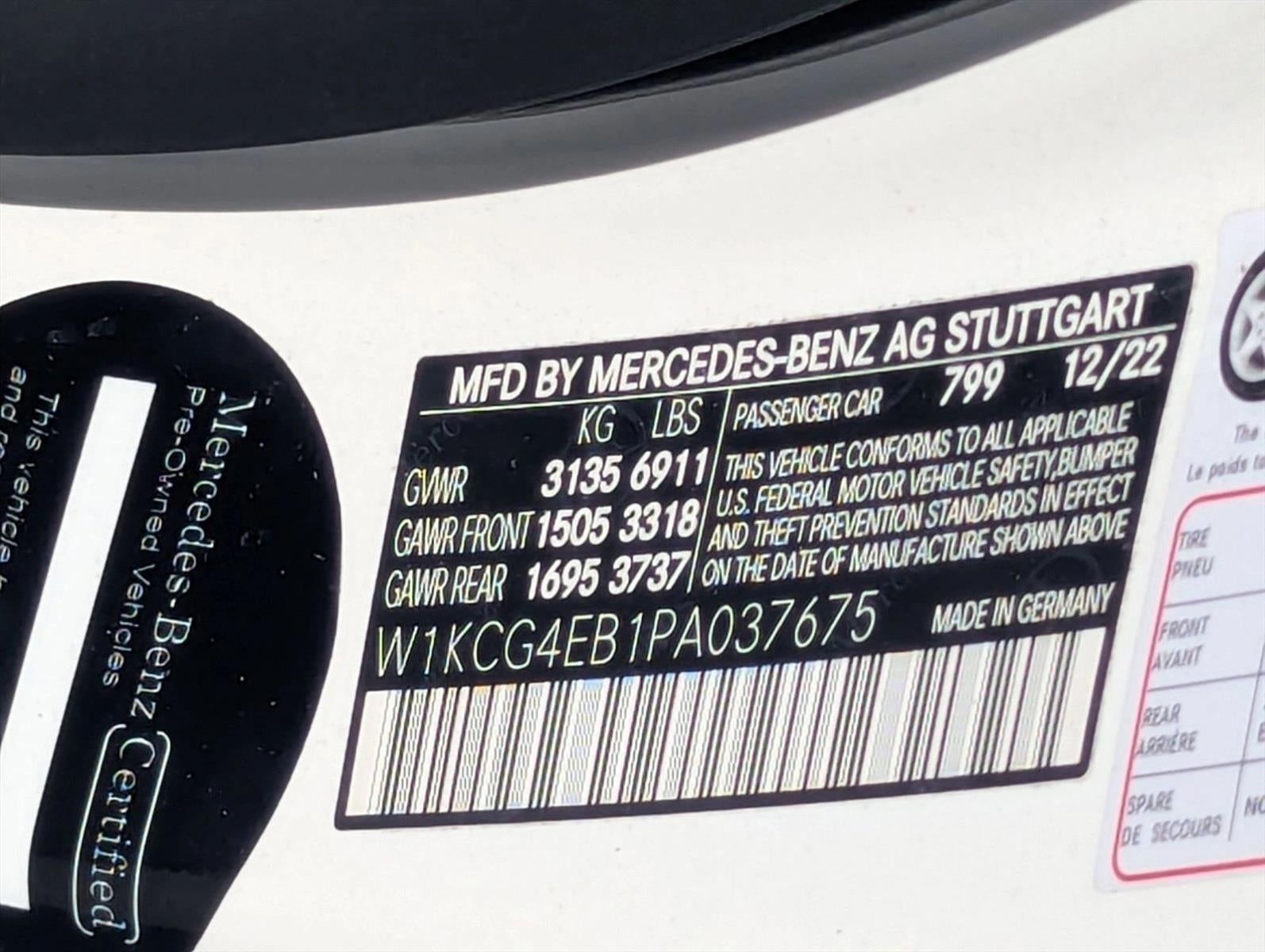 2023 Mercedes-Benz EQS EQS 580 4MATIC® Sedan