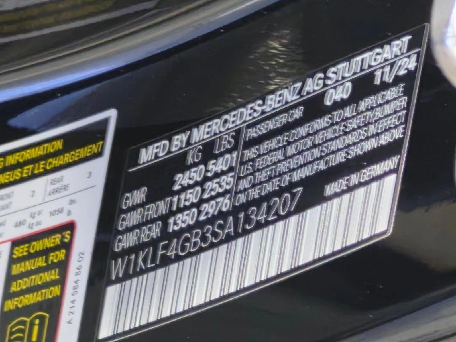 2025 Mercedes-Benz E-Class E 350 RWD Sedan