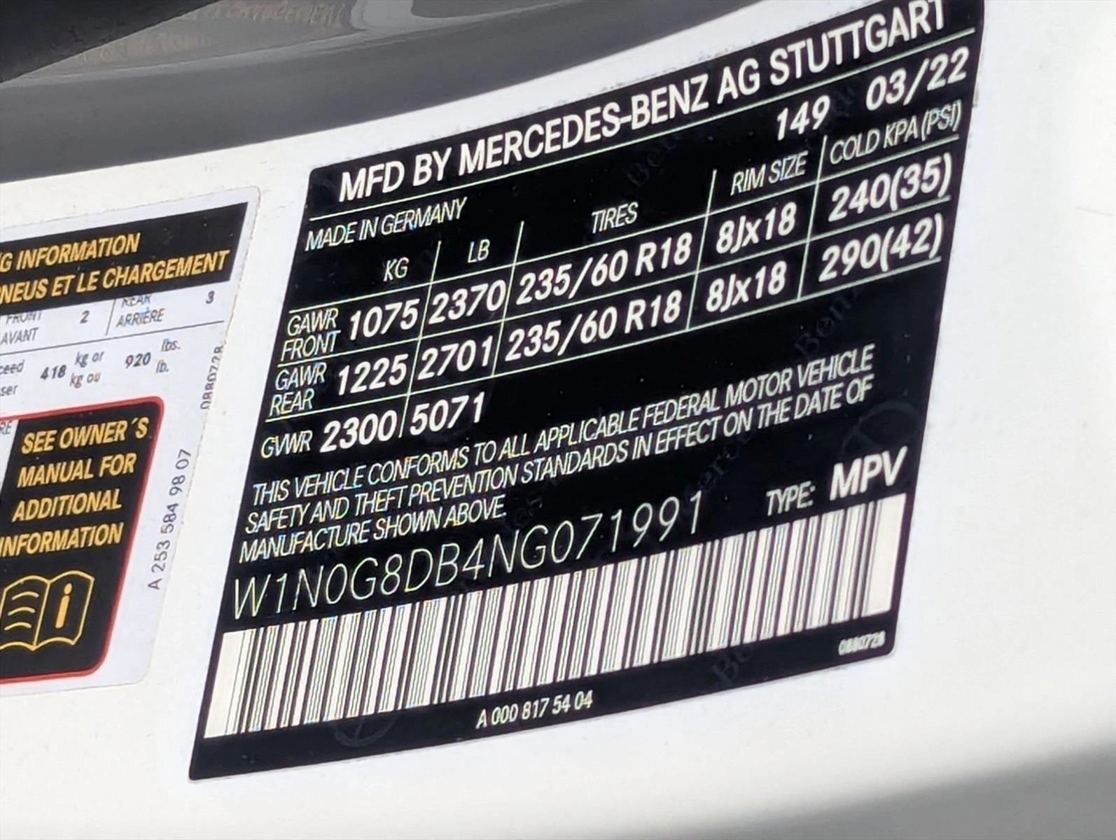 2022 Mercedes-Benz GLC GLC 300 SUV