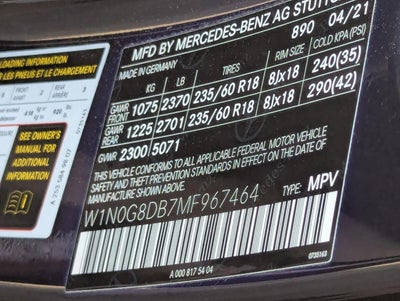 2021 Mercedes-Benz GLC GLC 300 SUV