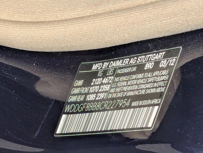 2012 Mercedes-Benz C-Class C 300 Sport Sedan